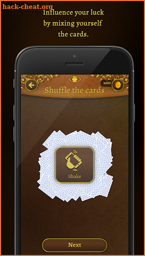 One Click Tarot screenshot