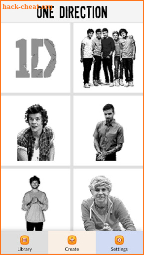 One Direction Color by Number - Pixel Art Game screenshot
