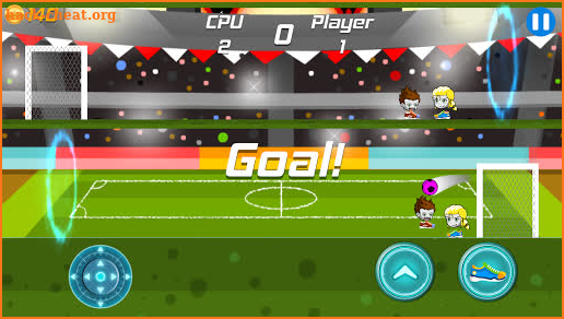 One Foot Soccer screenshot