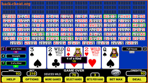 One Hundred Play Poker screenshot