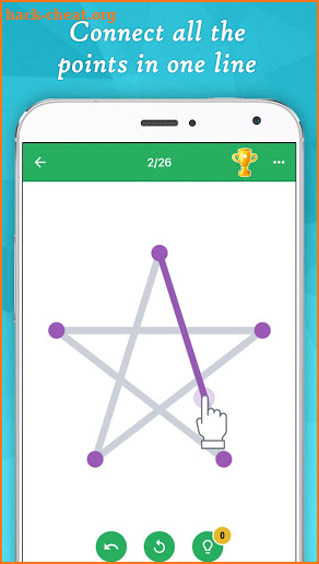 One Line Draw: One Stroke Drawing Puzzle Game screenshot
