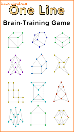 One Line - One Stroke Puzzle Game screenshot