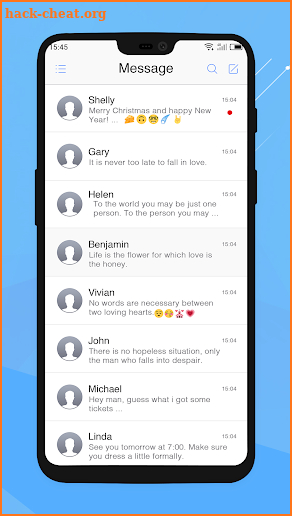 One Messenger 7 - SMS, MMS, Emoji screenshot