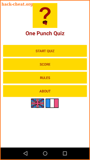 One Punch Quiz screenshot