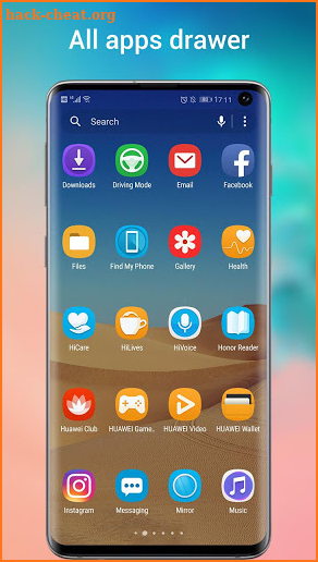 One S10 Launcher - Galaxy S10 Launcher UI theme screenshot