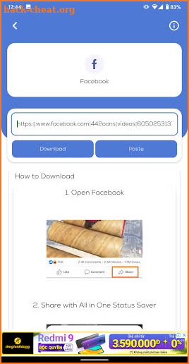 One Saver - Download Instagram, Tiktok, Facebook screenshot