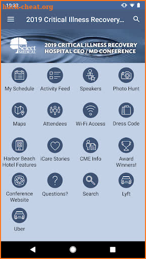 One Select Events screenshot