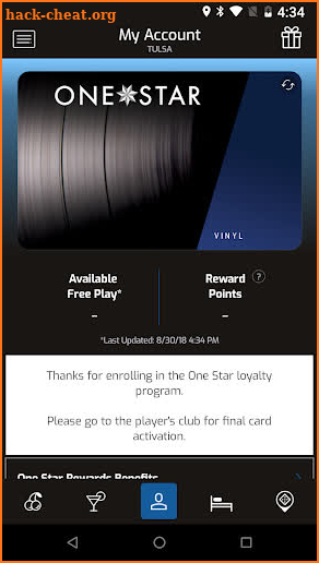 One Star Rewards screenshot
