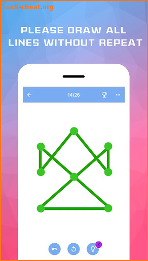 One Stroke Line Puzzle screenshot