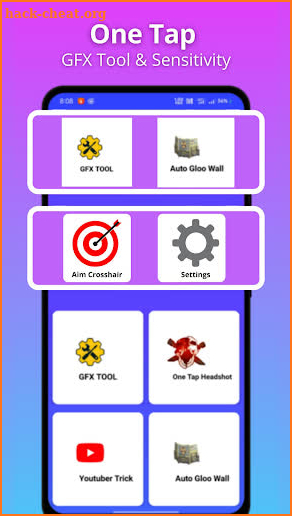 One Tap Headshot Pro: GFX Tool screenshot