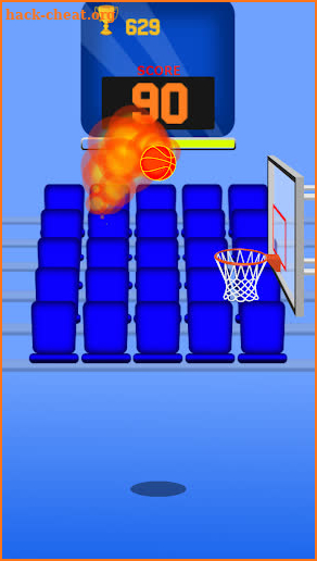 One Touch Dunk: 2D Arcade Basketball Game screenshot