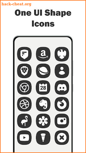 One UI 4 Dark - Icon Pack screenshot