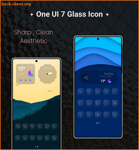 One UI 7 Glass Icons screenshot