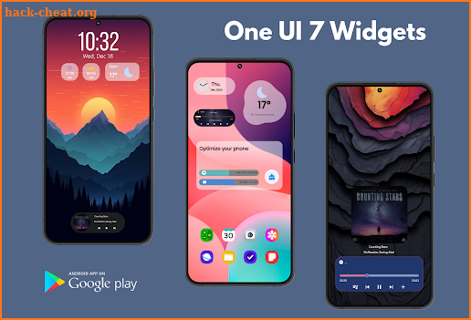 One UI 7 Widgets screenshot