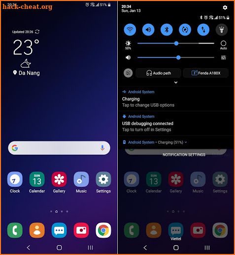 One UI Dark for LG V40 V35 G7 screenshot