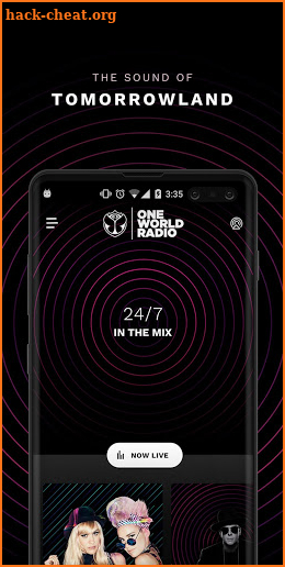 One World Radio - Tomorrowland screenshot