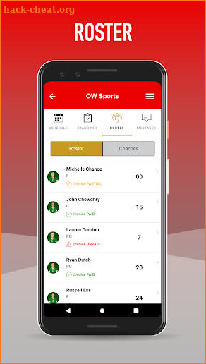 One World Sports Association screenshot