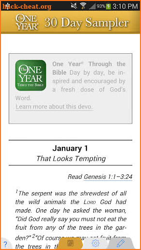 One Year® Devo Reader screenshot