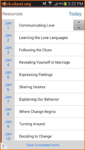 One Year® Love Language Devo screenshot