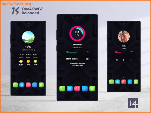 One4KWGT Reloaded - widgets for KWGT screenshot