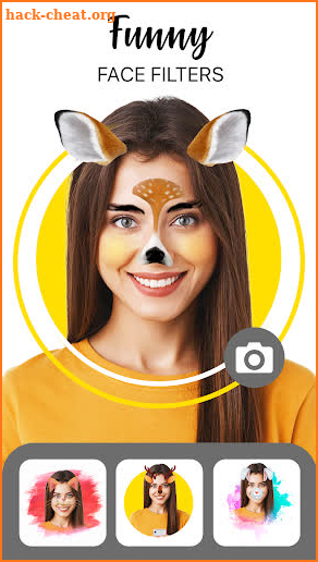 OneClick - Camera Face Paint screenshot