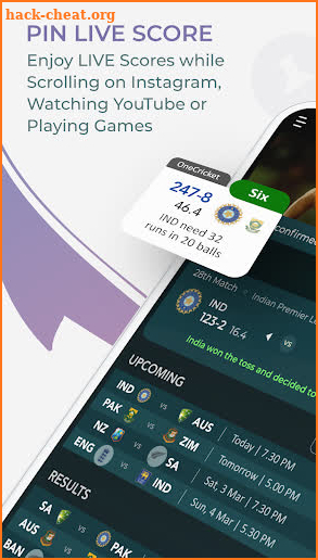 OneCricket - World Cup Live Score screenshot