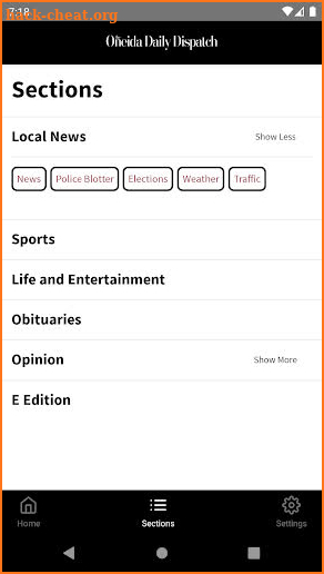 Oneida Dispatch for Android screenshot