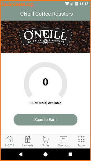 ONeill Coffee Rewards screenshot