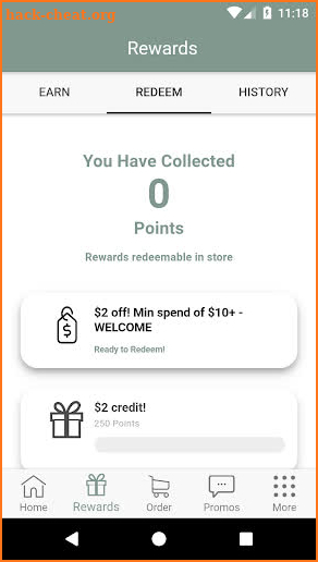 ONeill Coffee Rewards screenshot