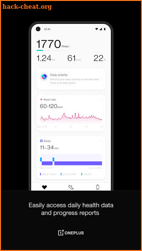 OnePlus Health screenshot