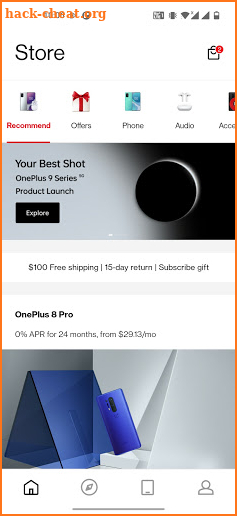 OnePlus Store in United States & Canada screenshot