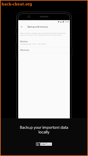 OnePlus Switch screenshot