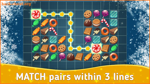 Onet Master: connect & match pairs, 3-line puzzle screenshot
