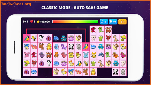 OnetM Puzzle - Connect animal screenshot