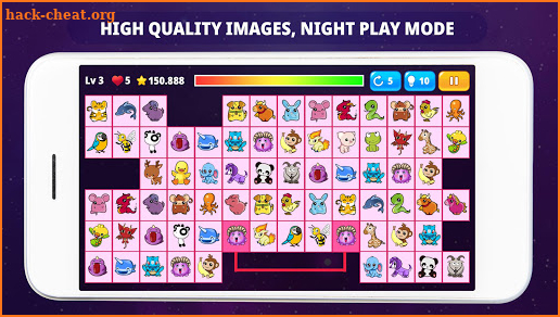 OnetM Puzzle - Connect animal screenshot