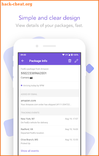 OneTracker - Package Tracking screenshot
