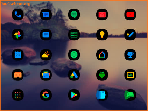 OneUI 2 Black - Icon Pack screenshot