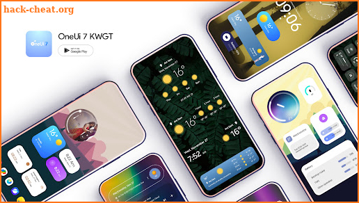 OneUI 7 KWGT - One UI Inspired screenshot