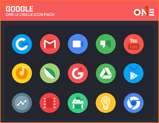 OneUI Circle Icon Pack - S10 screenshot