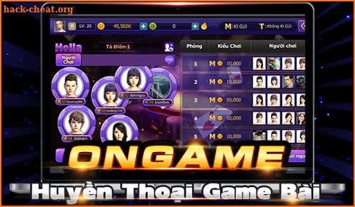 Ongame Holla (game bài) screenshot