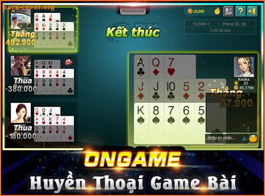 Ongame Mậu Binh (game bài) screenshot