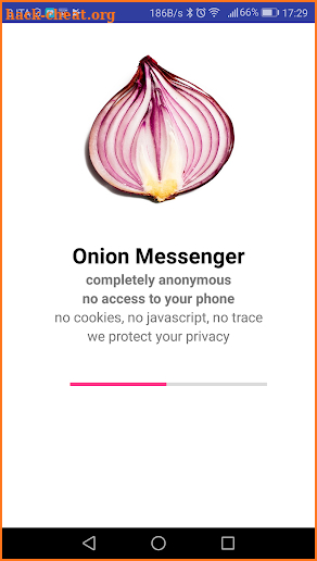 Onion Messenger screenshot