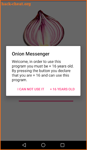 Onion Messenger screenshot