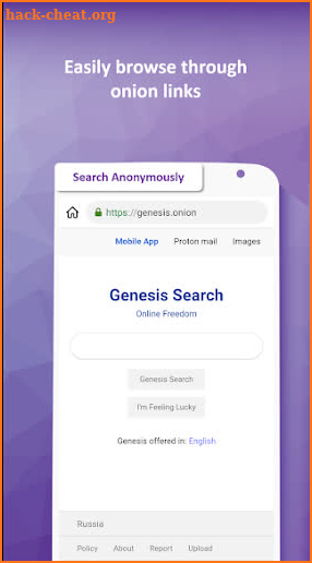Onion Search Browser | No Ads screenshot