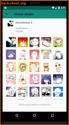 Onion Sticker for Whatsapp - WAStickerApps screenshot