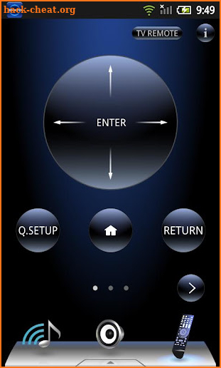 Onkyo Remote for Android 2.3 screenshot