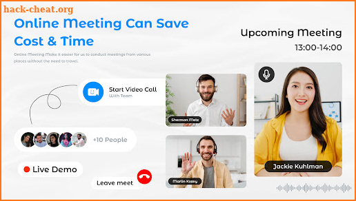 Online Conference for Meeting screenshot