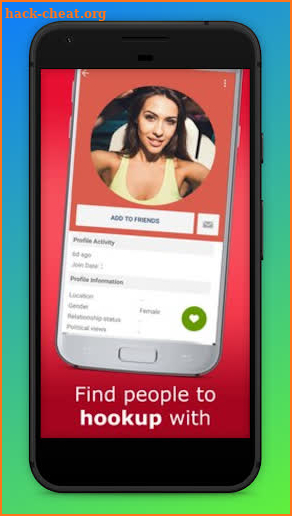 Online dating and hookup site for local singles screenshot