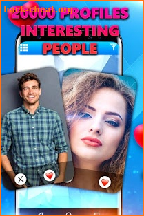 Online dating app screenshot