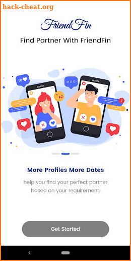 Online Dating Site App screenshot